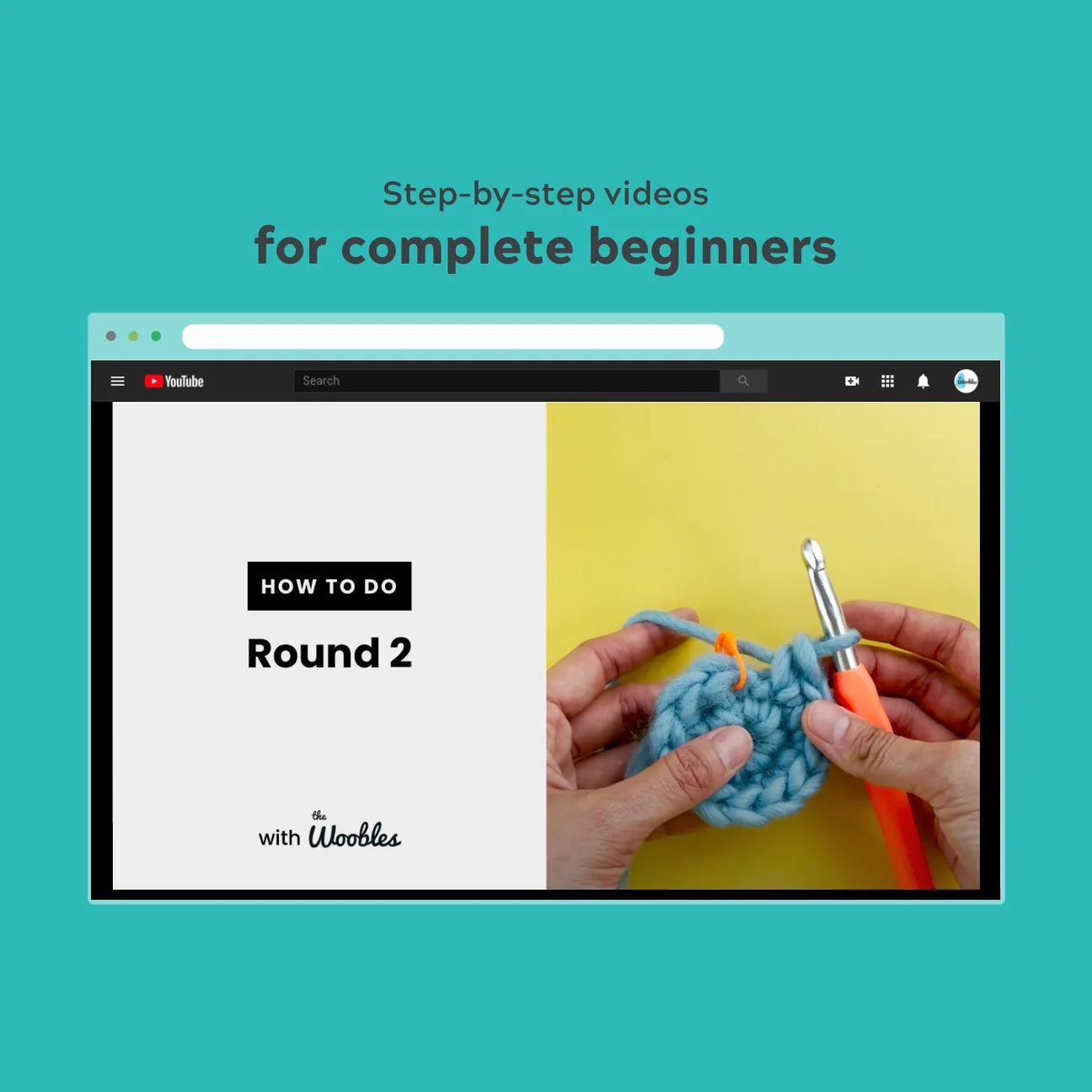 ACME ESSENTIALS™ -Tiger Crochet Kit