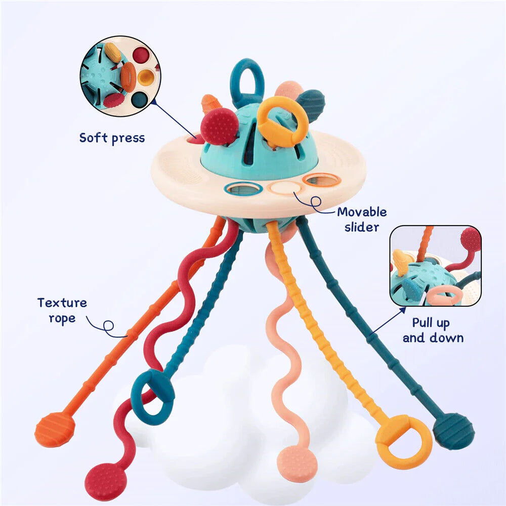 ACME ESSENTIALS™ - Montessori Silicone Pulling Toy